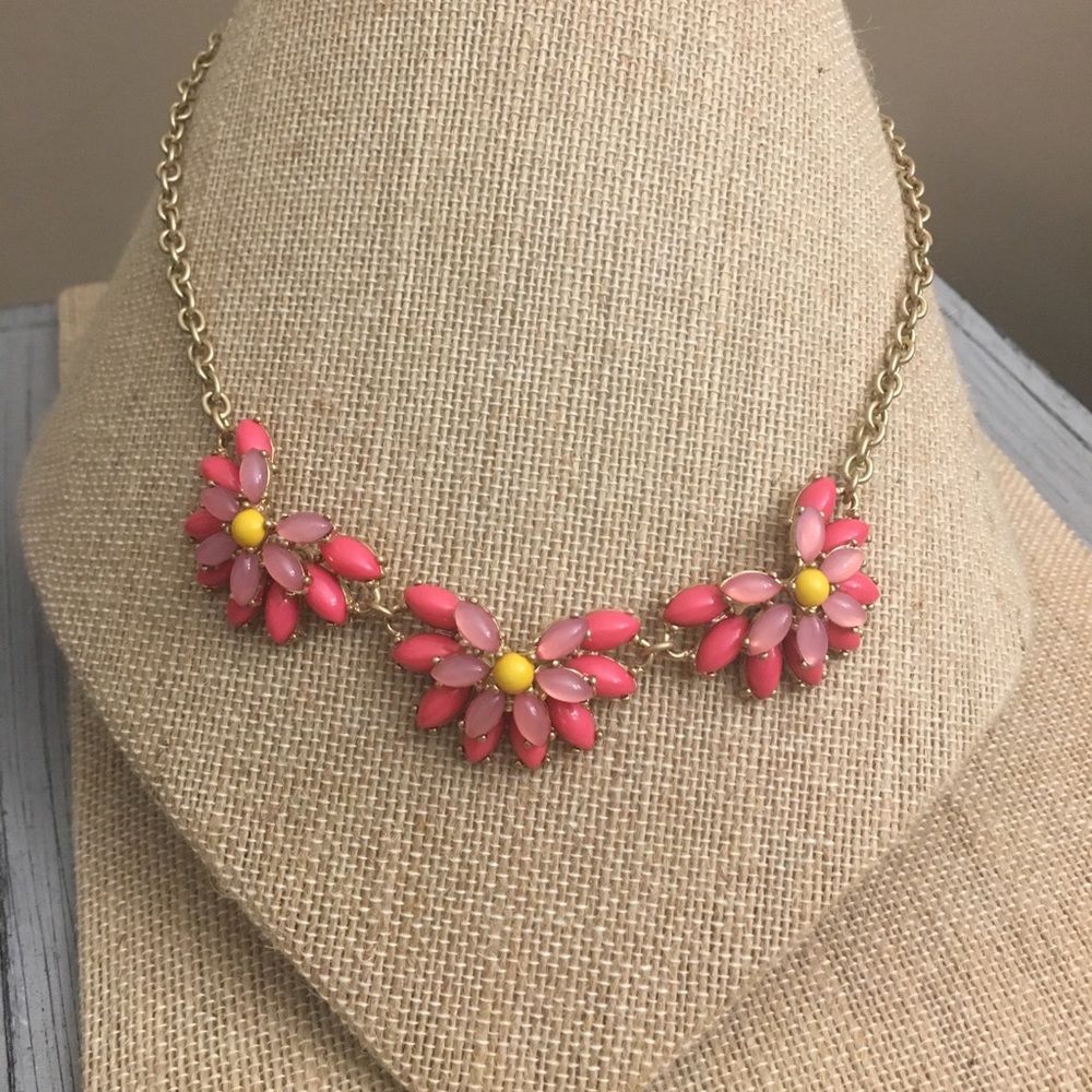 👧🏻 Cookie Lee Pink Posies Necklace